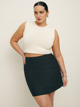 veranda linen skirt es