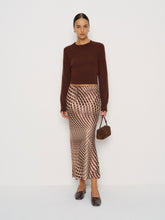 petites layla silk skirt