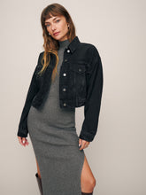 jori cropped denim jacket