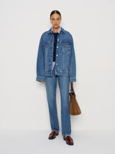 brooks oversized denim jacket