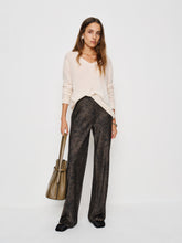 gale satin mid rise bias pant