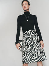 veda barrow leather low waist skirt