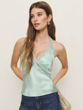monica silk top
