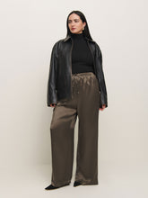 olina silk pant es