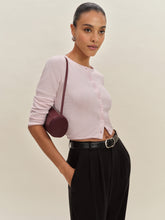 ari pointelle knit cardigan