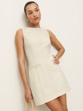 citron denim mini dress