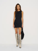 citron denim mini dress