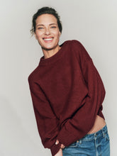 cove cashmere oversized crew