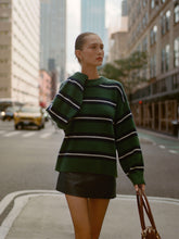 cove cashmere oversized crew