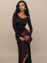 livia regenerative merino sweater dress