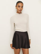 brandy satin skirt