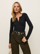 jayden long sleeve henley tee