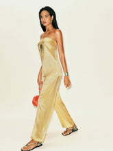 alleia satin two piece