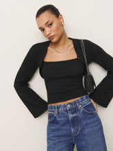 chloe knit shrug set