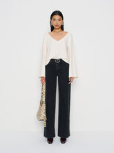 greta super stretch low rise wide leg jeans