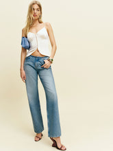 charlee low rise straight leg jeans