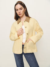 lila linen jacket