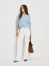 collie oversized cotton crew