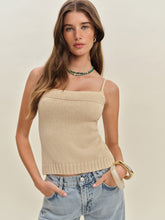 elsie cotton backless sweater