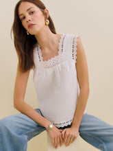 faye linen top