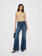 kara low rise loose flare jeans
