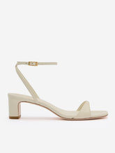 sage heeled sandal