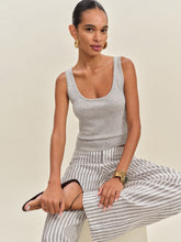 monaco cashmere reversible tank