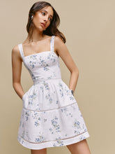 everett mini linen dress