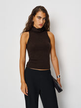 marcy cashmere turtleneck tank