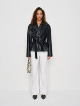 veda jaden cropped trench