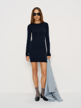 walker cashmere crew dress