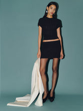 megan cashmere mini skirt