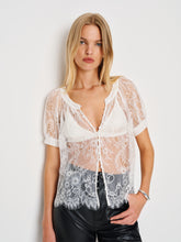 calia sheer top