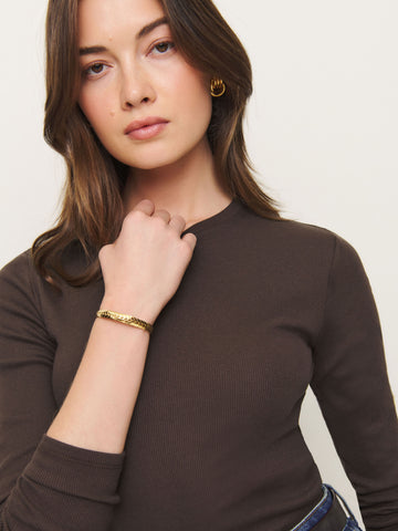 davy long sleeve crewneck tee