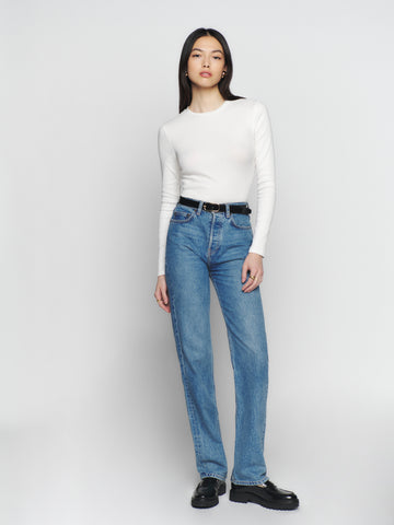 davy long sleeve crewneck tee