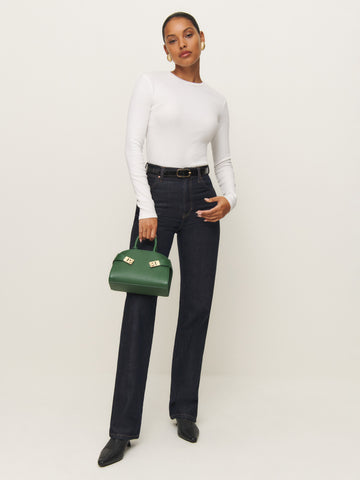 davy long sleeve crewneck tee