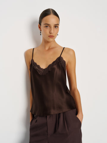 teddy silk top