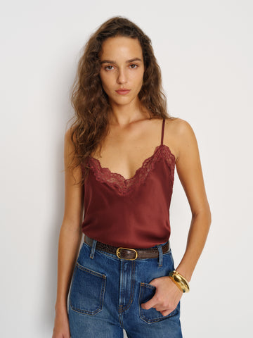 teddy silk top