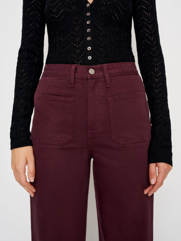 alyssa stretch high rise wide leg jeans