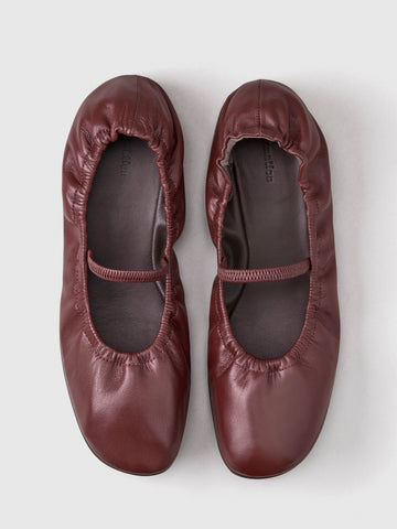 buffy ruched ballet flat