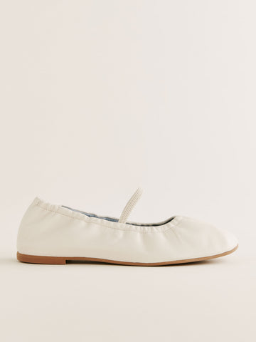 buffy ruched ballet flat