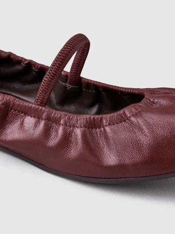 buffy ruched ballet flat