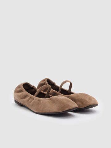 buffy ruched ballet flat