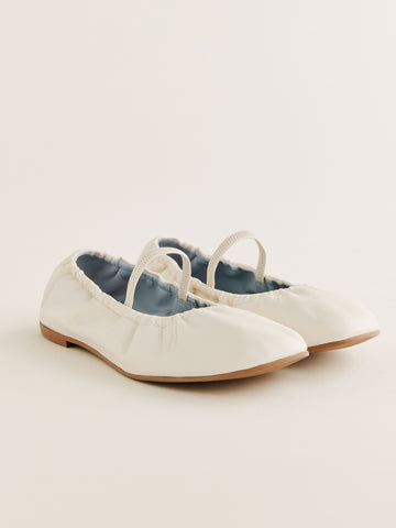 buffy ruched ballet flat