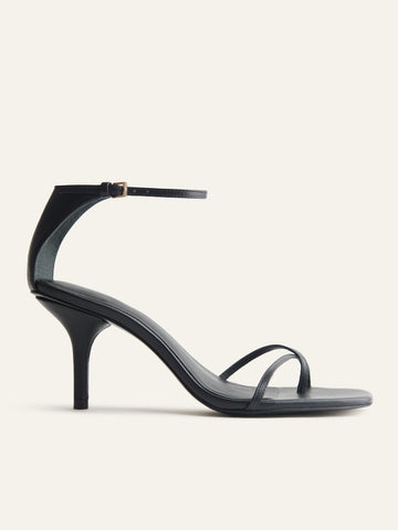 gigi strappy mid heel sandal