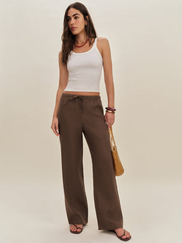 olina linen pant