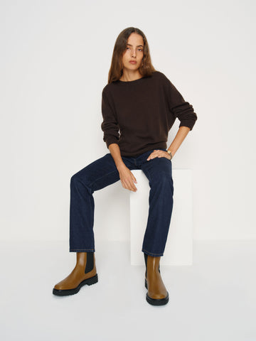 katerina lug sole chelsea boot