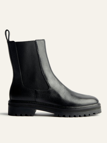katerina lug sole chelsea boot