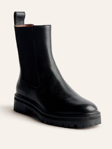 katerina lug sole chelsea boot
