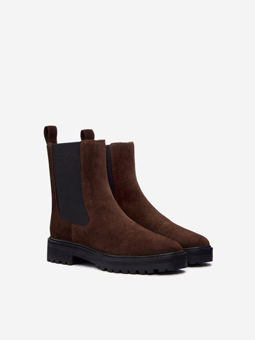 katerina lug sole chelsea boot